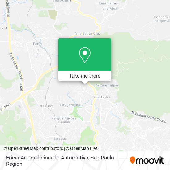 Mapa Fricar Ar Condicionado Automotivo