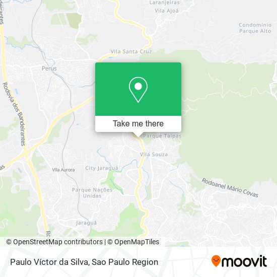 Paulo Víctor da Silva map