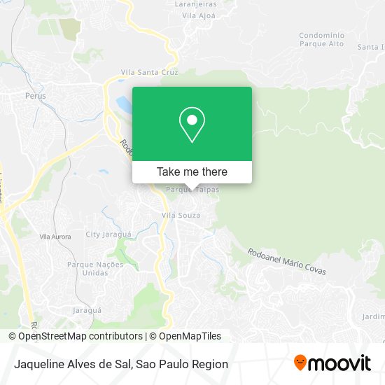 Jaqueline Alves de Sal map