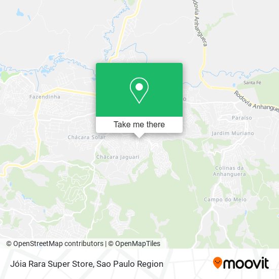 Jóia Rara Super Store map