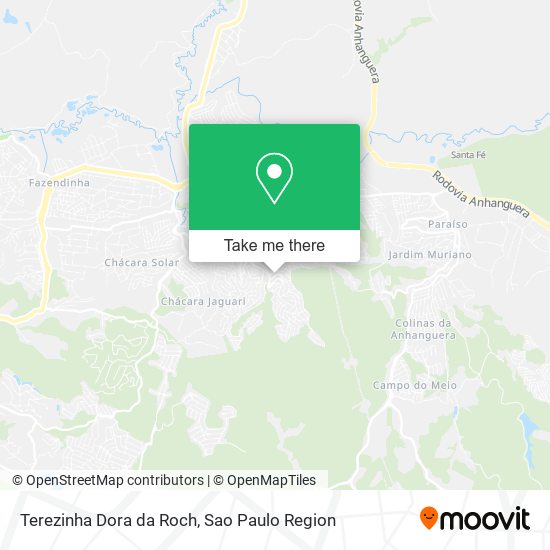 Terezinha Dora da Roch map