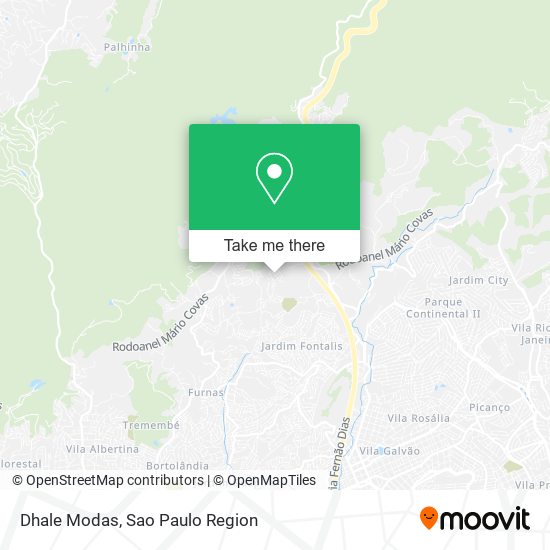 Mapa Dhale Modas