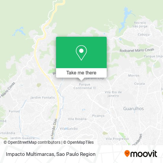 Impacto Multimarcas map