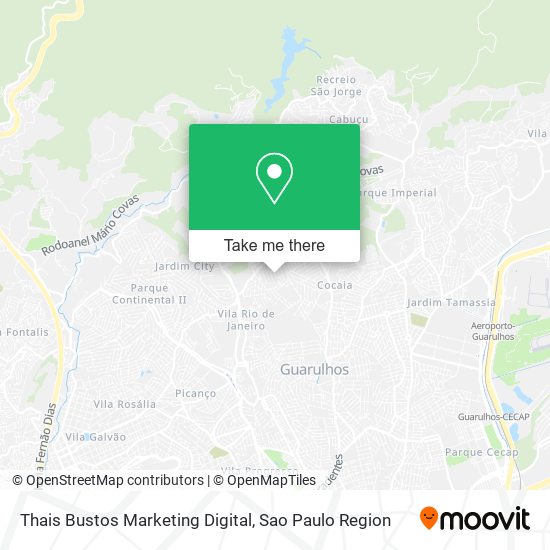 Thais Bustos Marketing Digital map