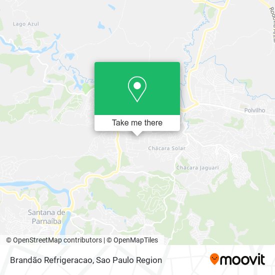 Brandão Refrigeracao map