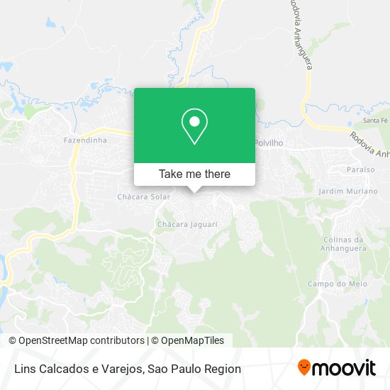Lins Calcados e Varejos map