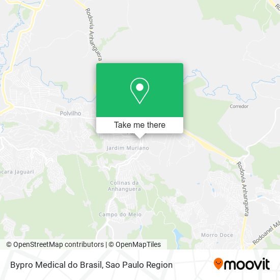 Bypro Medical do Brasil map