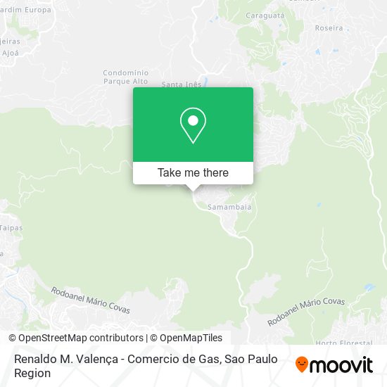 Renaldo M. Valença - Comercio de Gas map