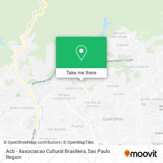 Acb - Associacao Cultural Brasileira map