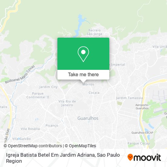 Igreja Batista Betel Em Jardim Adriana map