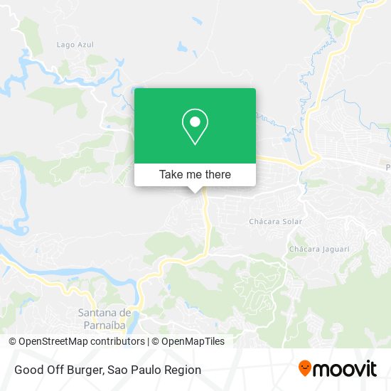 Good Off Burger map