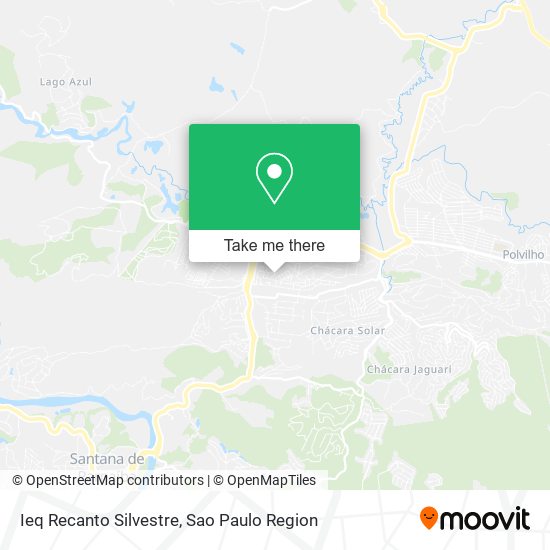 Ieq Recanto Silvestre map
