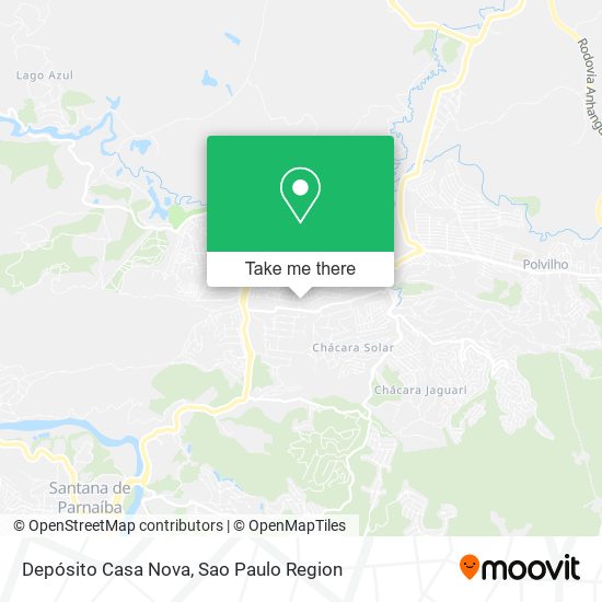 Depósito Casa Nova map
