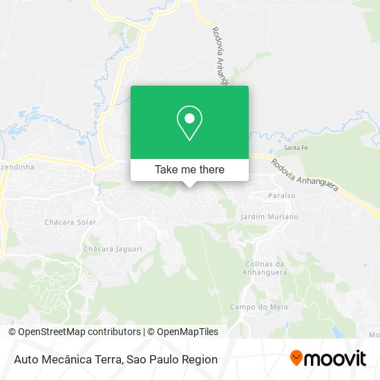 Auto Mecânica Terra map