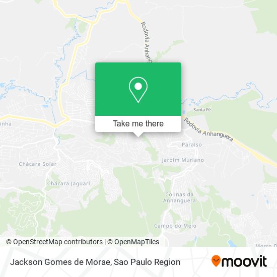 Mapa Jackson Gomes de Morae