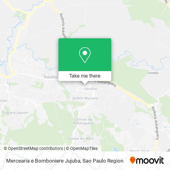 Mercearia e Bomboniere Jujuba map