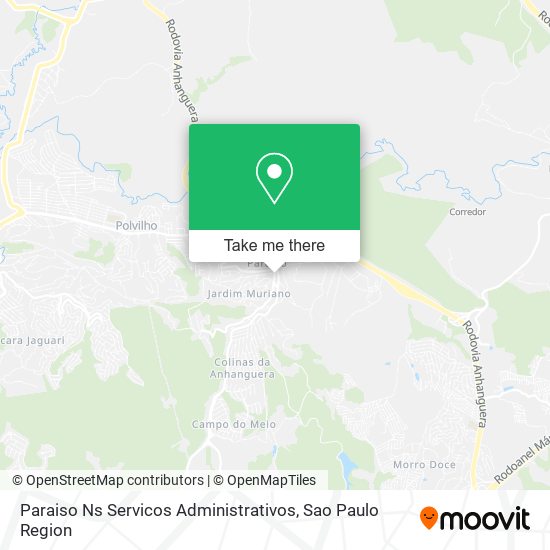 Paraiso Ns Servicos Administrativos map