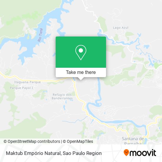 Maktub Empório Natural map