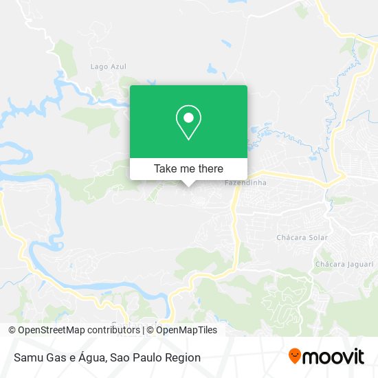 Samu Gas e Água map