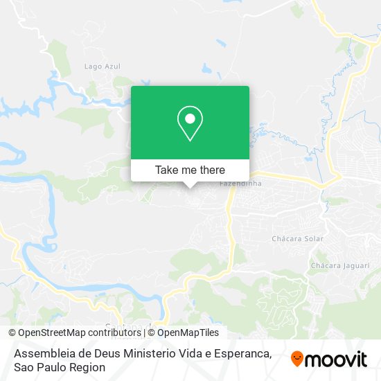 Assembleia de Deus Ministerio Vida e Esperanca map