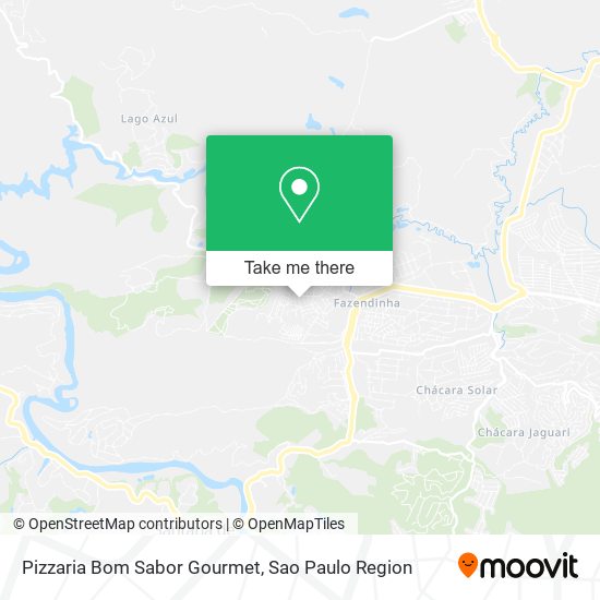 Pizzaria Bom Sabor Gourmet map