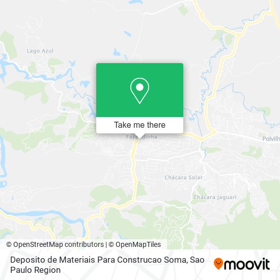 Deposito de Materiais Para Construcao Soma map