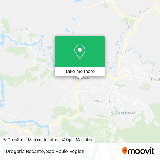 Drogaria Recanto map