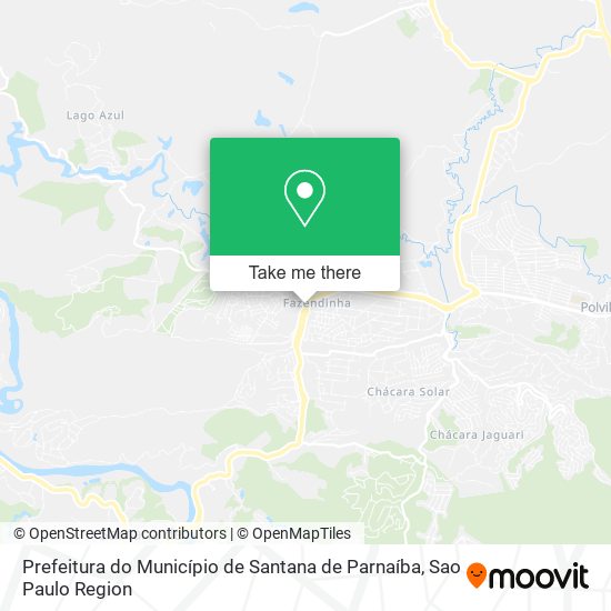 Prefeitura do Município de Santana de Parnaíba map