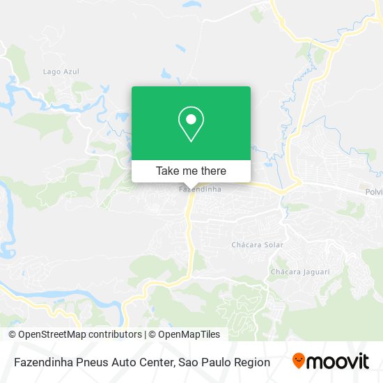 Fazendinha Pneus Auto Center map