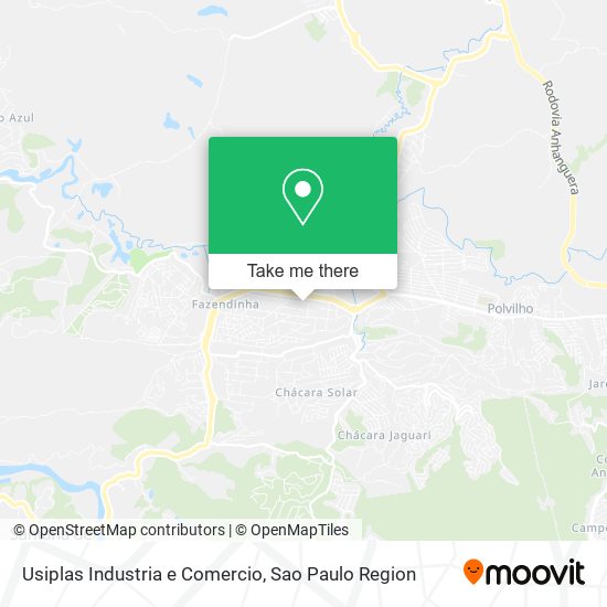 Usiplas Industria e Comercio map