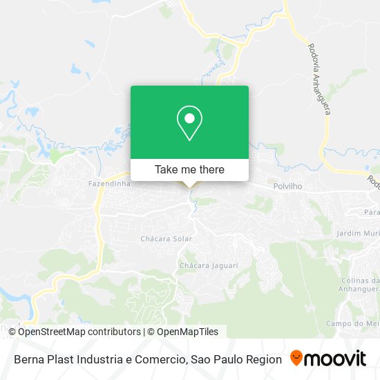 Berna Plast Industria e Comercio map