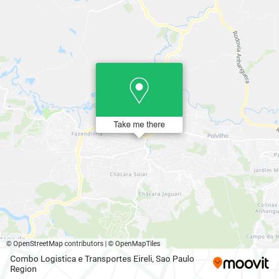 Combo Logistica e Transportes Eireli map