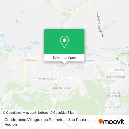 Condominio Villagio das Palmeiras map