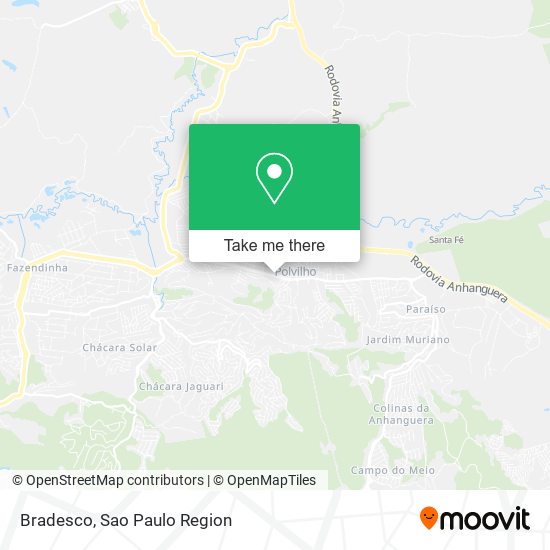 Bradesco map