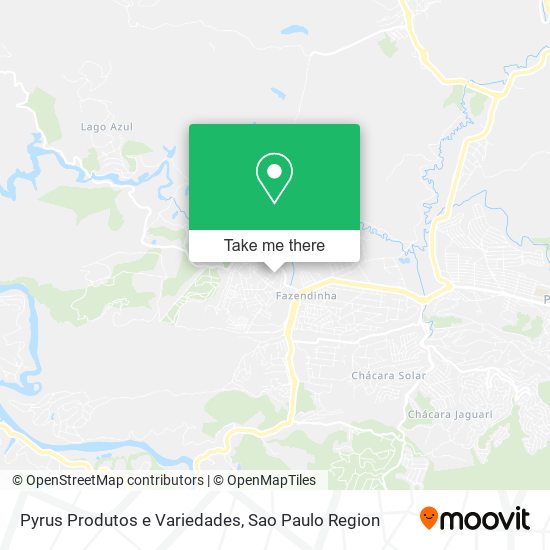 Pyrus Produtos e Variedades map
