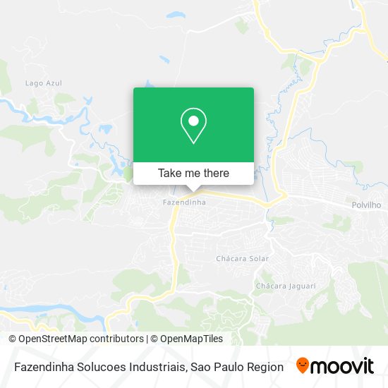 Fazendinha Solucoes Industriais map