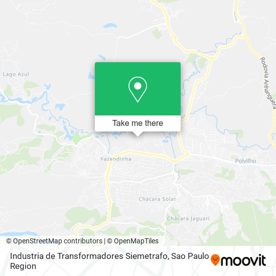 Industria de Transformadores Siemetrafo map