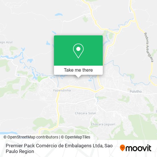 Premier Pack Comércio de Embalagens Ltda map