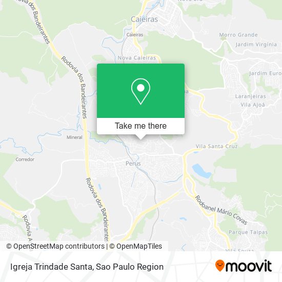 Igreja Trindade Santa map