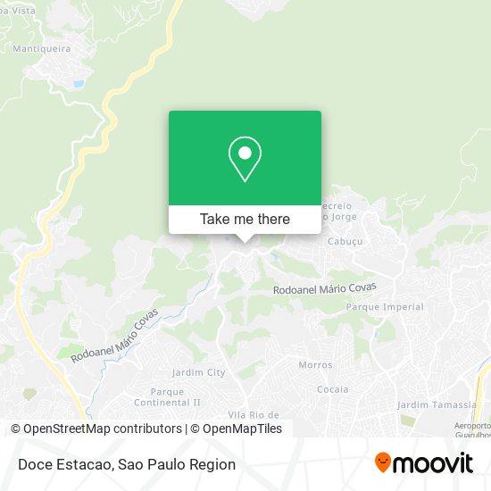 Doce Estacao map