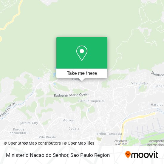 Ministerio Nacao do Senhor map