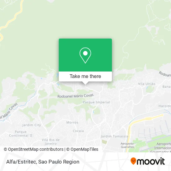 Alfa/Estritec map