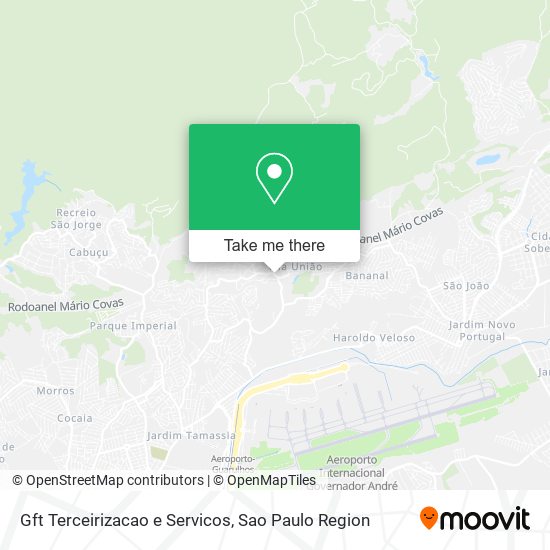 Gft Terceirizacao e Servicos map