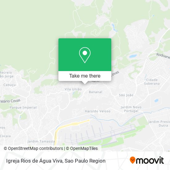 Igreja Rios de Água Viva map