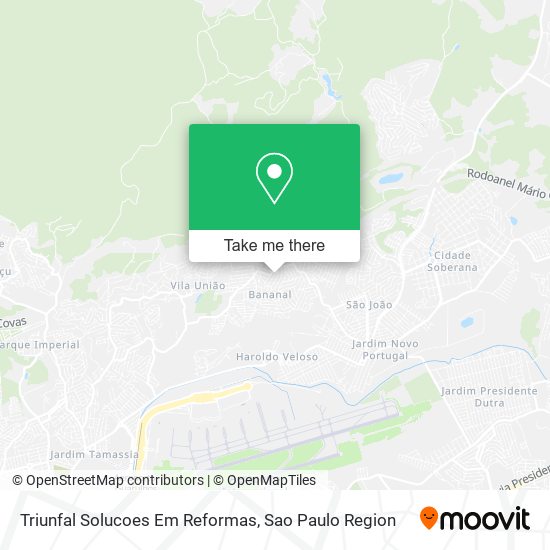 Triunfal Solucoes Em Reformas map