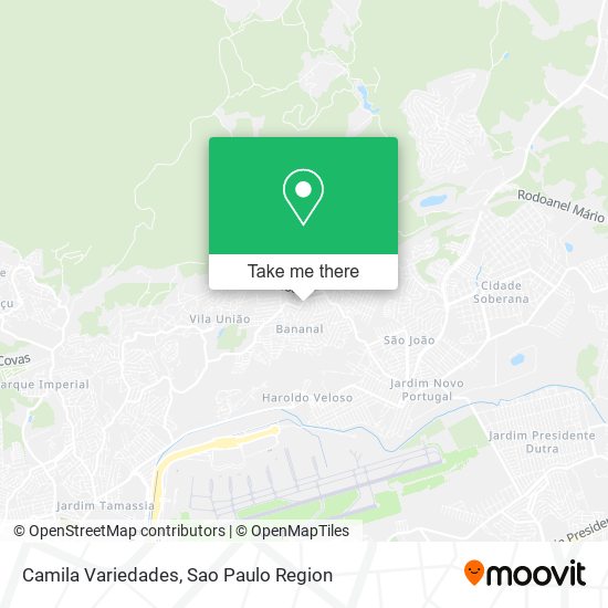 Mapa Camila Variedades