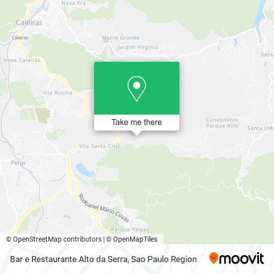 Bar e Restaurante Alto da Serra map