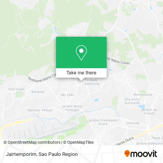 Jairtemporim map