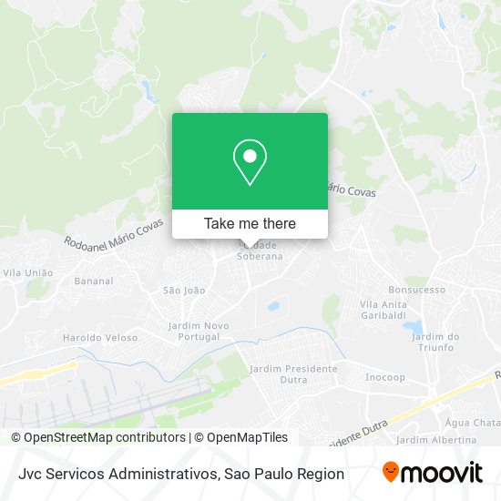 Jvc Servicos Administrativos map