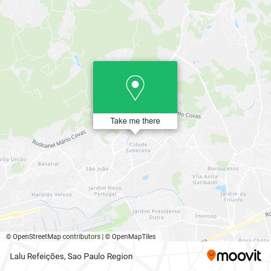 Lalu Refeições map